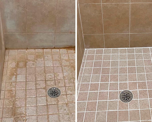 Shower Restored by Our Tile and Grout Cleaners in Edgewater, CO
