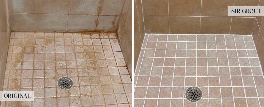 Shower Restored by Our Expert Tile and Grout Cleaners in Edgewater, CO