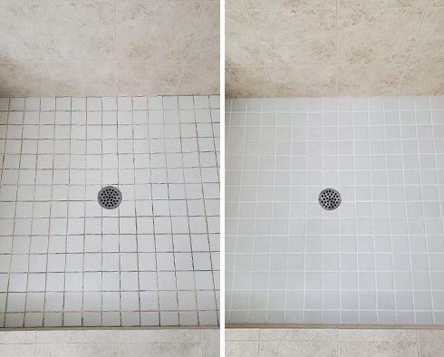 Shower Restored by Our Tile and Grout Cleaners in Morrison, CO